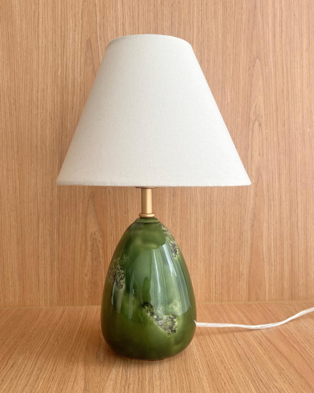 Abajur Dubai Verde Mesclado